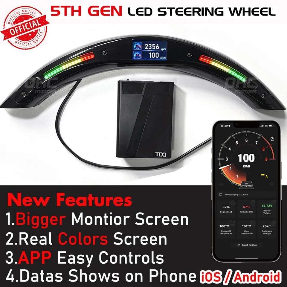 Nissan 370Z LED Steering Wheel (Lenkrad) - Bild 3 von 3