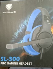 Butfulake SL-300 Pro Gaming Headset For Laptop PC New Red