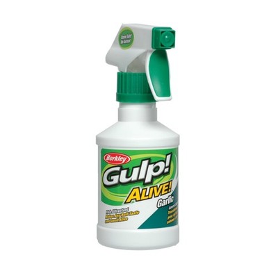 Fish Attractant Spray Gulp Alive Garlic Trigger Bottle Berkley Easy-to-Use Scent