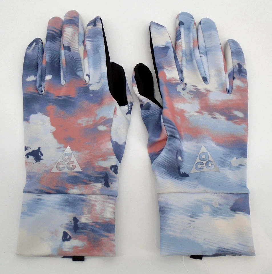 Nike ACG DRI-FIT Lightweight Gloves Adult Large Lt Armory Blue/Black/Silver - Image 2 of 4