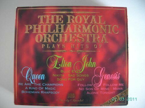 Royal Philharmonic Orchestra [3 CD] Plays hits of Queen, Elton John, Genesis - Picture 1 of 1