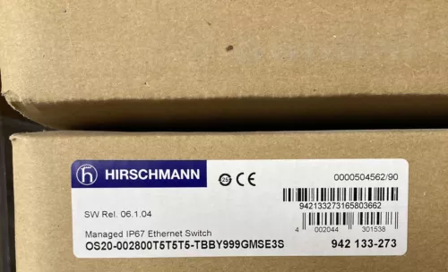 Hirschmann OS20-002000T5T5T5-TBBY999GMSE3S 942 133-273 Ethernet Switch