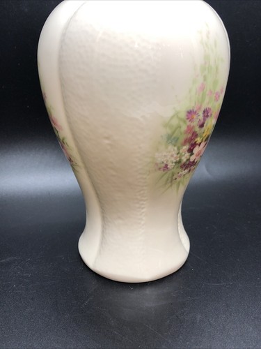 Donegal Vase Irish Parian China Floral Flowers Fluted Scalloped B - Picture 17 of 18