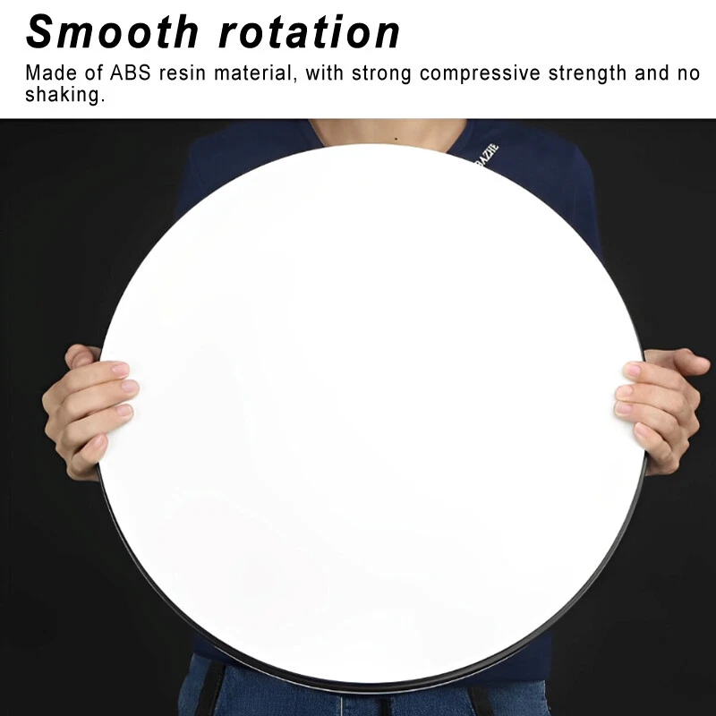 35/45/60CM 80/100KG Jewel Rotating Display Stand Rechargeable Turntable Platform - Image 2 of 4