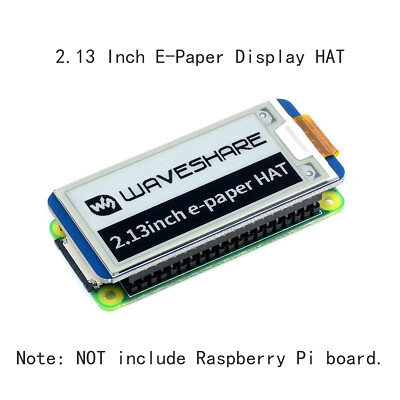 2.13  E-Paper E-ink Screen Kit für RPI Raspberry Pi Zero 2 W 3 Model B Plus 4 5