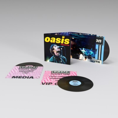 OASIS - KNEBWORTH 1996  3 VINYL LP NEU