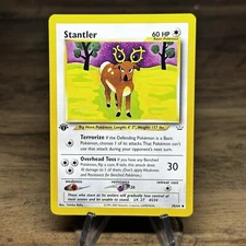 Stantler - 1st ed Edition Neo Revelation 38/64 2000 NM Pokemon WOTC