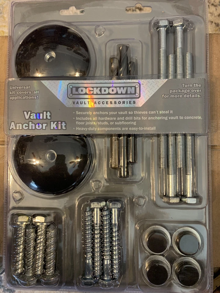 Battenfeld LOCKDOWN VAULT ACCESORIES. Vault Anchor Kit #222160 NEW - Image 3 of 3