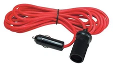 RoadPro RP-203EC 12V 12' Extension Cord with Cigarette Lighter Plug