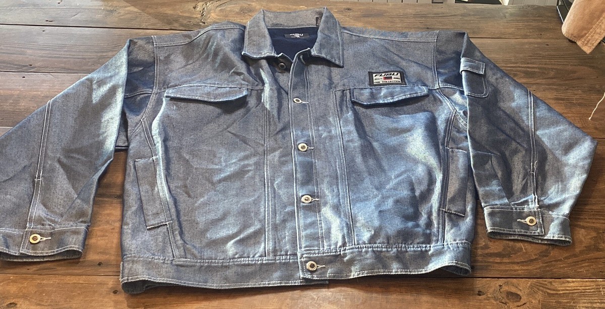 FUBU Shiny Blue Denim Jacket Y2K Vintage Hip Hop XXL | eBay FUBU Shiny Blue Denim Jacket Y2K Vintage Hip Hop XXL | eBay
