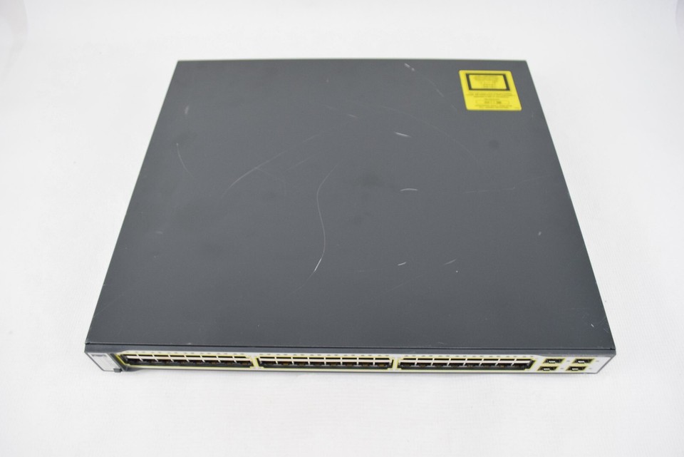 Cisco System Catalyst 3750G LAN Switch WS-C3750G-48TS 48 Port Gigabit ...