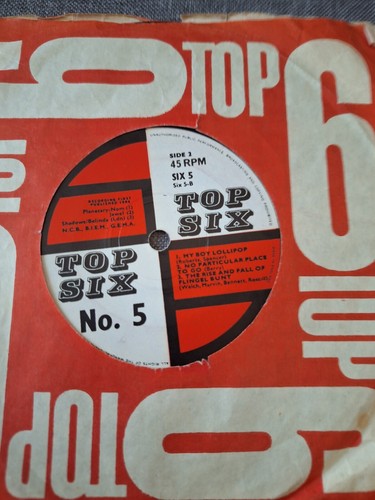 no 5 TOP SIX ........FREE POST.....