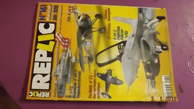 Revue Replic N°184 – Avions P-47 M, Ju 88 A-4, B-2 Spirit – Occasion Avec Petite Coupure