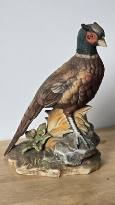 Kowa Fasan Figur feinste Porzellan Ware Sammlerstück Jagd Handbemalt 7''