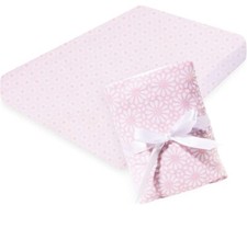 floral baby toddler bed sheets soft breathable baby sheets 52x28x9 inches