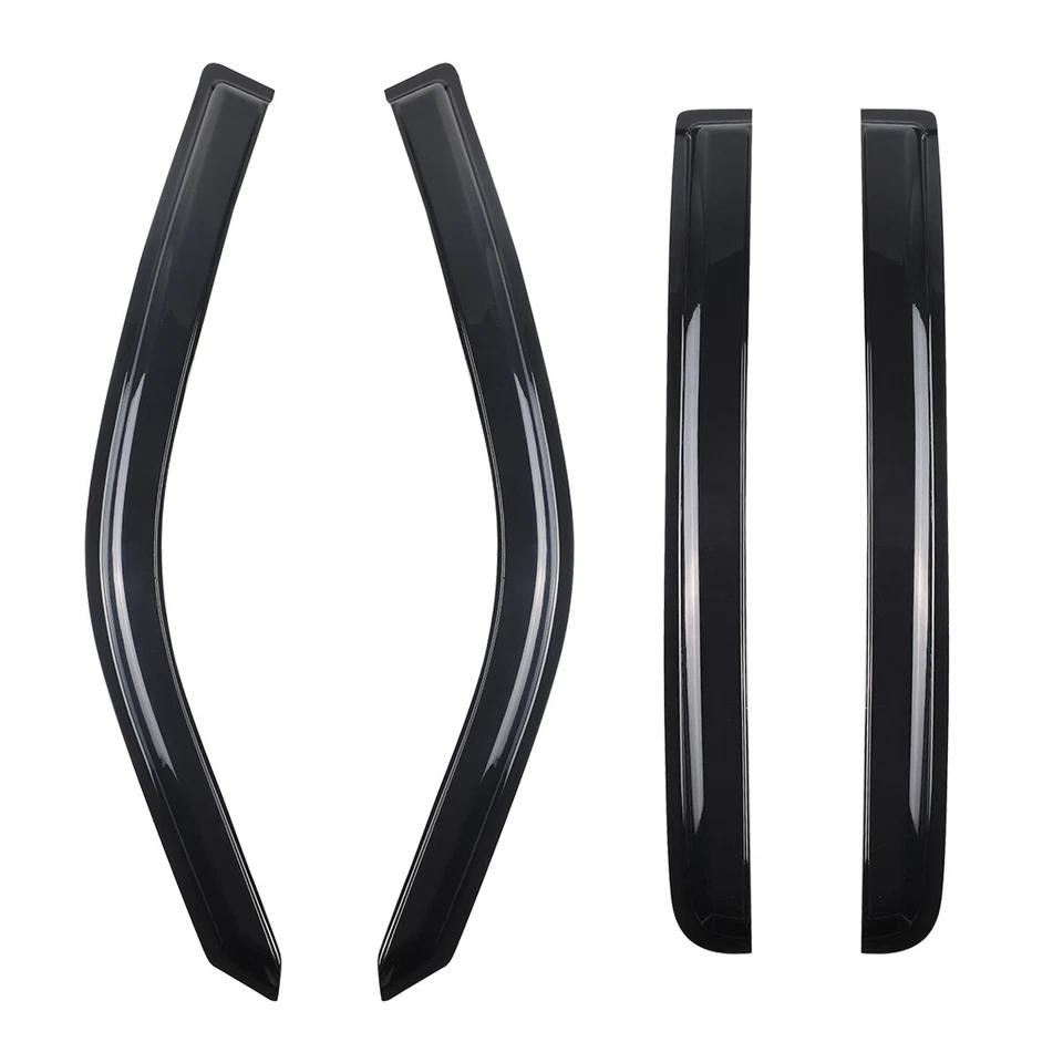 For 2009-2015 Honda Pilot Window Vent Visor Rain Guards Deflectors Sun Shades - Image 3 of 4