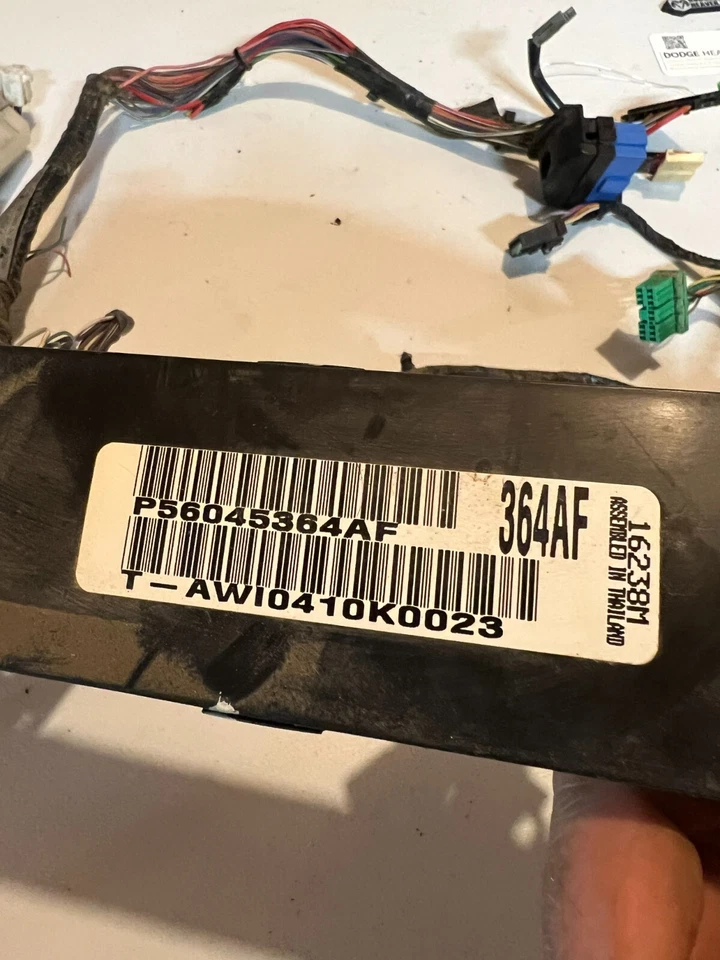 Arnés de cableado de tablero OEM 2000-2002 Dodge Ram 1500-3500 56045364AF Foto 2 de 4