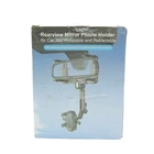 Rearview Mirror Holder for Car 360 Rotatable and Retractable