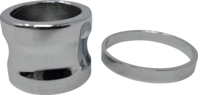 Covingtons Front Axle Spacer Kit Chrome Smooth C0008-C