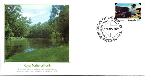 Australia 1979 FDC - Royal Nat'l Park - Melbourne - J8760