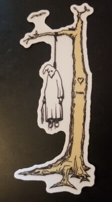 Real Skateboards Jim Thiebaud Hanging Klansman Vinyl Sticker 5