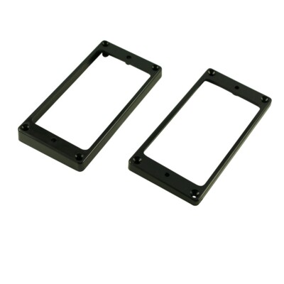 WD Music Humbucker Pickup Mounting Ring Set Flat Bottom Slanted