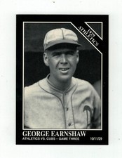 1994 Conlon Collection 1137 George Earnshaw - Athletics Vs. Cubs Game Three