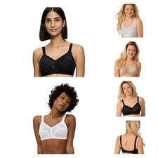 Triumph Delicate Doreen Bra Non-Wired Full Cup Bra Womens Bras 10135874