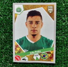 FIGURINA CALCIATORI PANINI FIFA 365 2018 CHAPECOENSE N°70 JOAO PEDRO NERA ⚽️