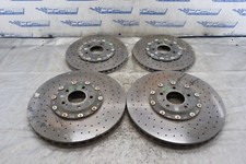 2019 LAMBORGHINI URUS OEM CARBON CERAMIC FRONT N REAR BRAKE ROTORS SET OF 4