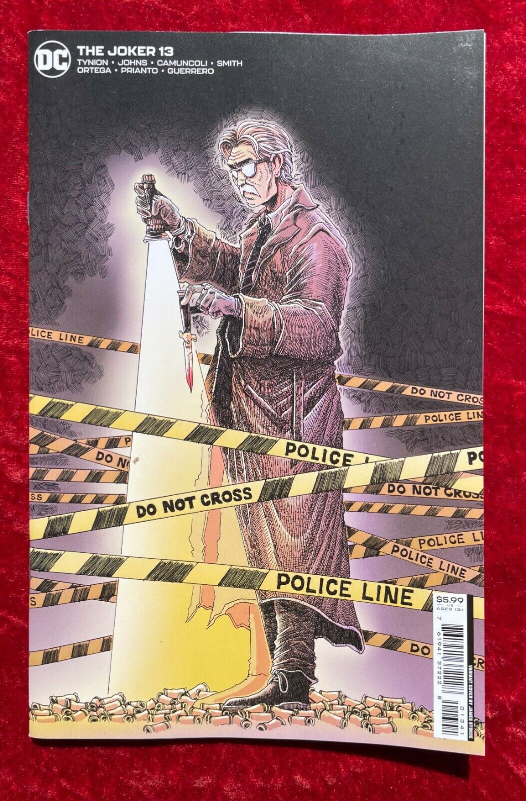Joker #13 1:25 James Stokoe Variant Cover, DC, 2022
