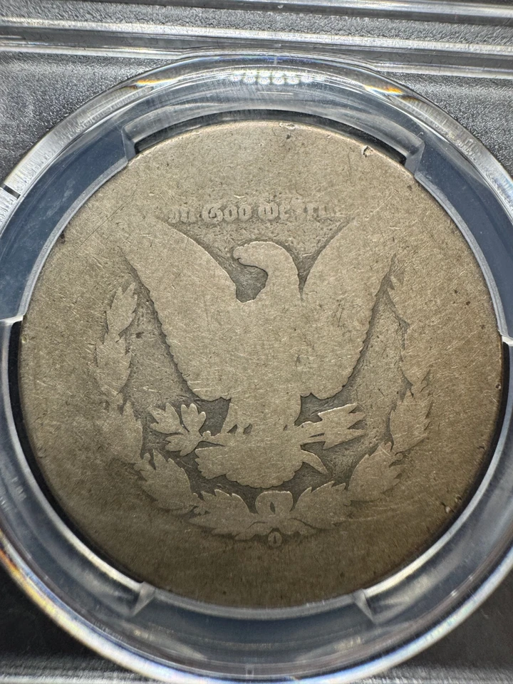 1888 O Morgan $1 graduación profesional PO01 Lowball raro pobre 1 escasa baja población Nueva Orleans Foto 4 de 4