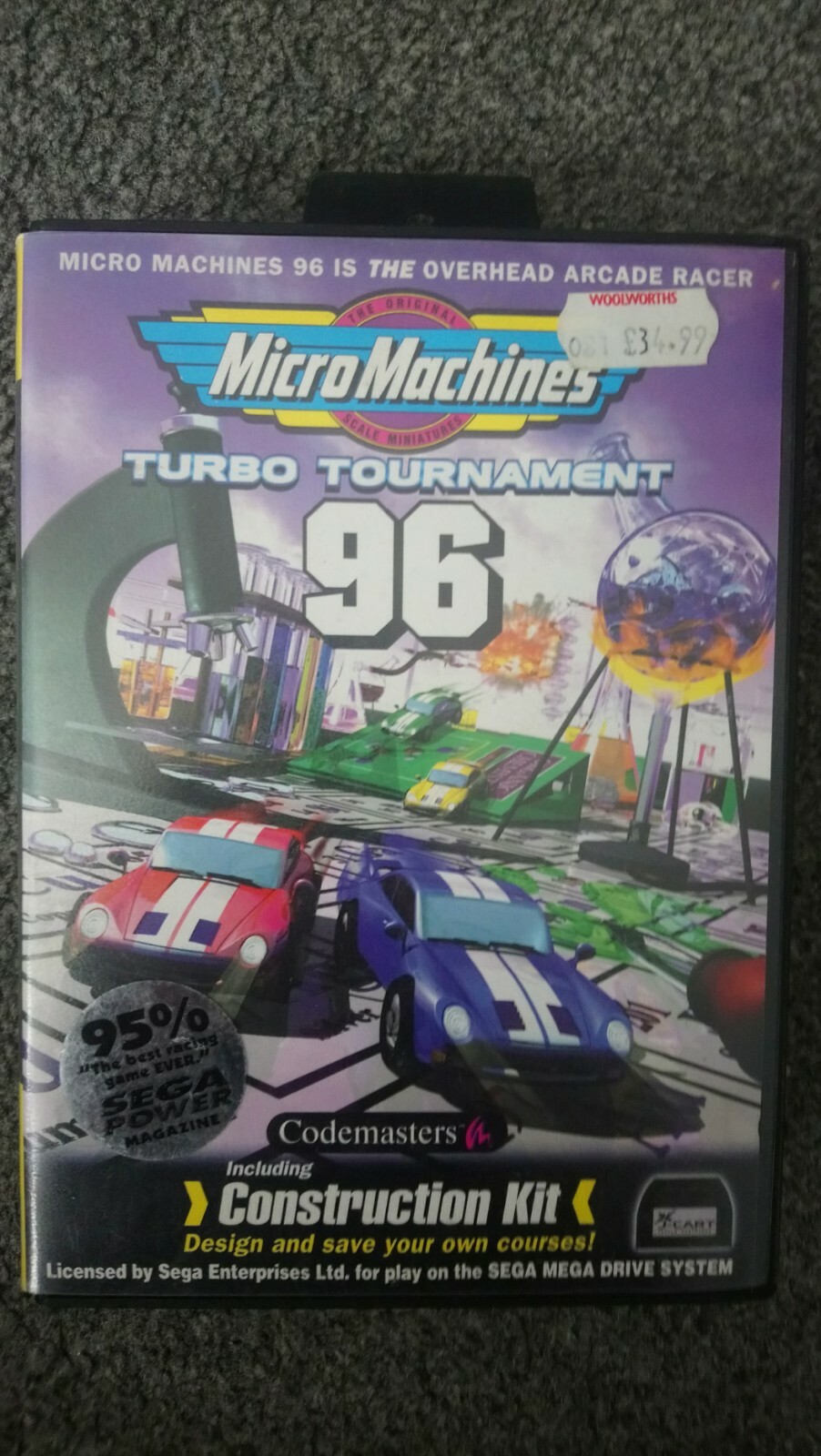 micro machines 96 mega drive