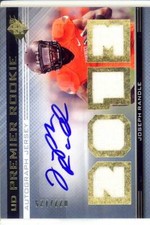 joseph randle rookie rc draft auto quad jersey patch oregon state college #/125