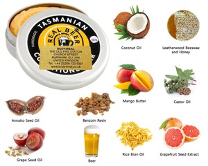 Real Beer Hair Conditioner Bar (40G) From Tasmania Australia - 100% Natural Tt (9333927001715)
