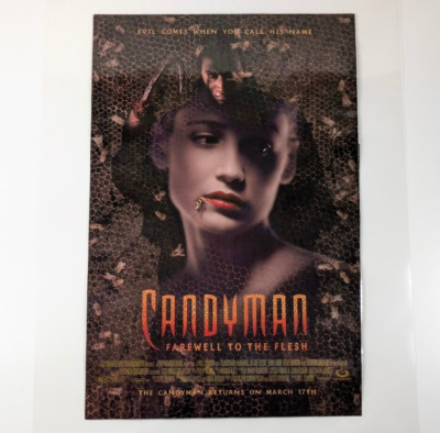 Candyman Farewell to the Flesh 1995 Laminated Horror Film Movie Promo Ad