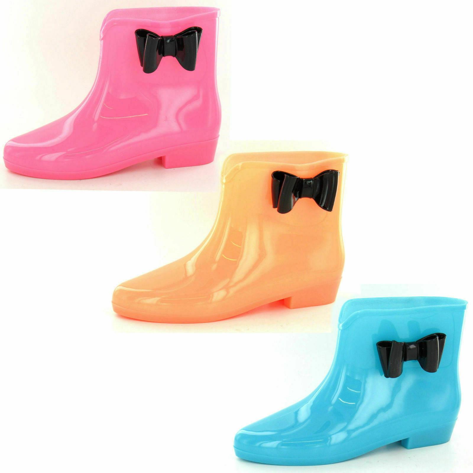 Dark Ankle Wellie Wellington X1R213 