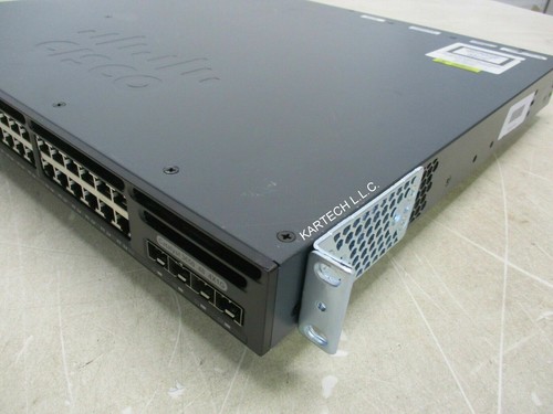 Cisco Catalyst WS-C3650-48TS-S 4X1G 3650 Series Gigabit Ethernet Network Switch - Picture 3 of 6