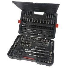 CRAFTSMAN 230-Piece Mechanics Tool Set | Polished Chrome Finish | SAE & Metric