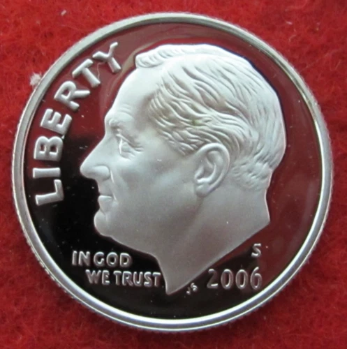 2006 S Silver Proof Roosevelt Dime - Uncirculated