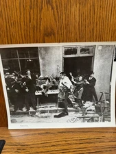 Vintage 8 1/2 Press Photo By Federico Fellini Scene From Iconic 1963 Film Black