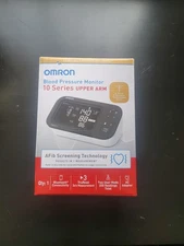 Omron 10 Series Upper Arm Blood Pressure Monitor AFib Screening BP7465