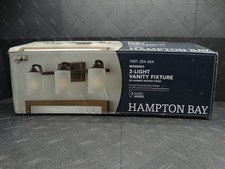 Hampton Bay Moreno 3-Light 21" Oil-Rubbed Bronze Contemporary Bath Vanity Light