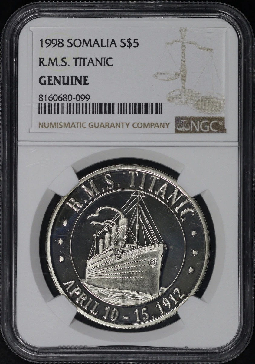 【NGC鑑定】1998 ソマリア タイタニック号 記念硬貨　コレクション 1998 Somalia Coins for sale | eBay