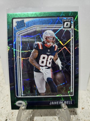 2024 Panini Donruss Optic - Rated Rookie Jaheim Bell #238 Green Velocity  (RC)