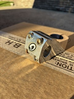 Vintage Diamond Back Freestyle BMX Bike Stem Silver 1 1/8 Threadless Racing GT
