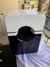 Pearl Brush Beat Boom Box Cajon – Black & White – Fixed Snare + Bass Port – Used