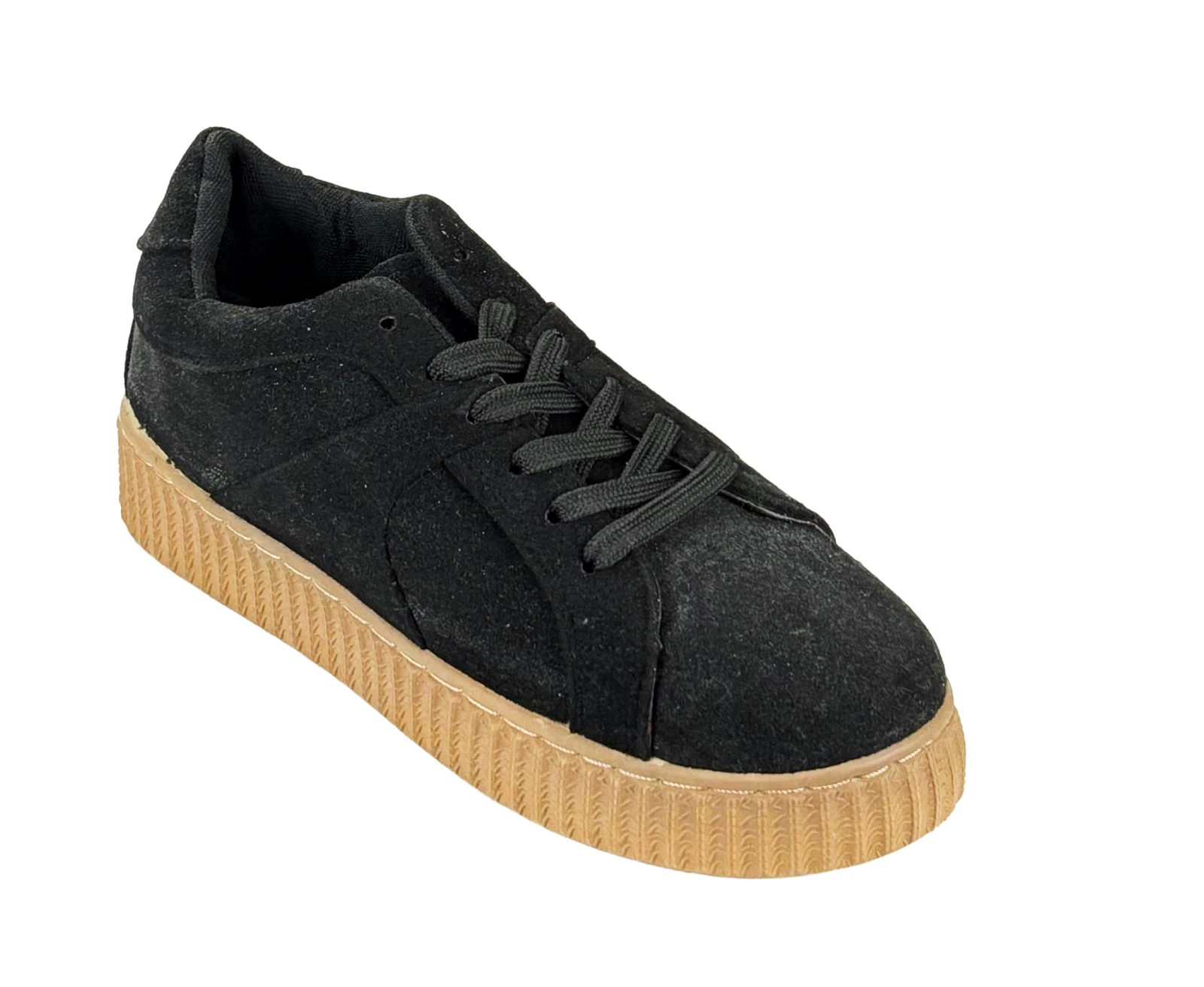 Qupid Rematch-04A Platform Sneakers Lace-Up Casual Shoes