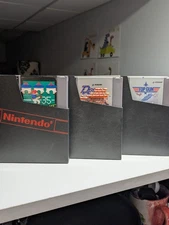 Nintendo Entertainment System NES Control Deck w/ 3 Games Complete in Box