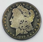 1899 O Morgan Dollar 90% Silver .900 New Orleans Mint Circulated VG